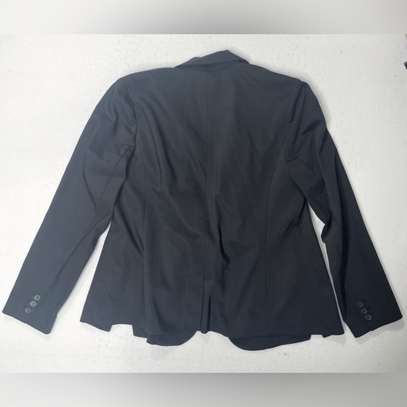 Lane Bryant The Modernist Collection Black Blazer Size 18 Career Minimalist - Picture 2 of 8